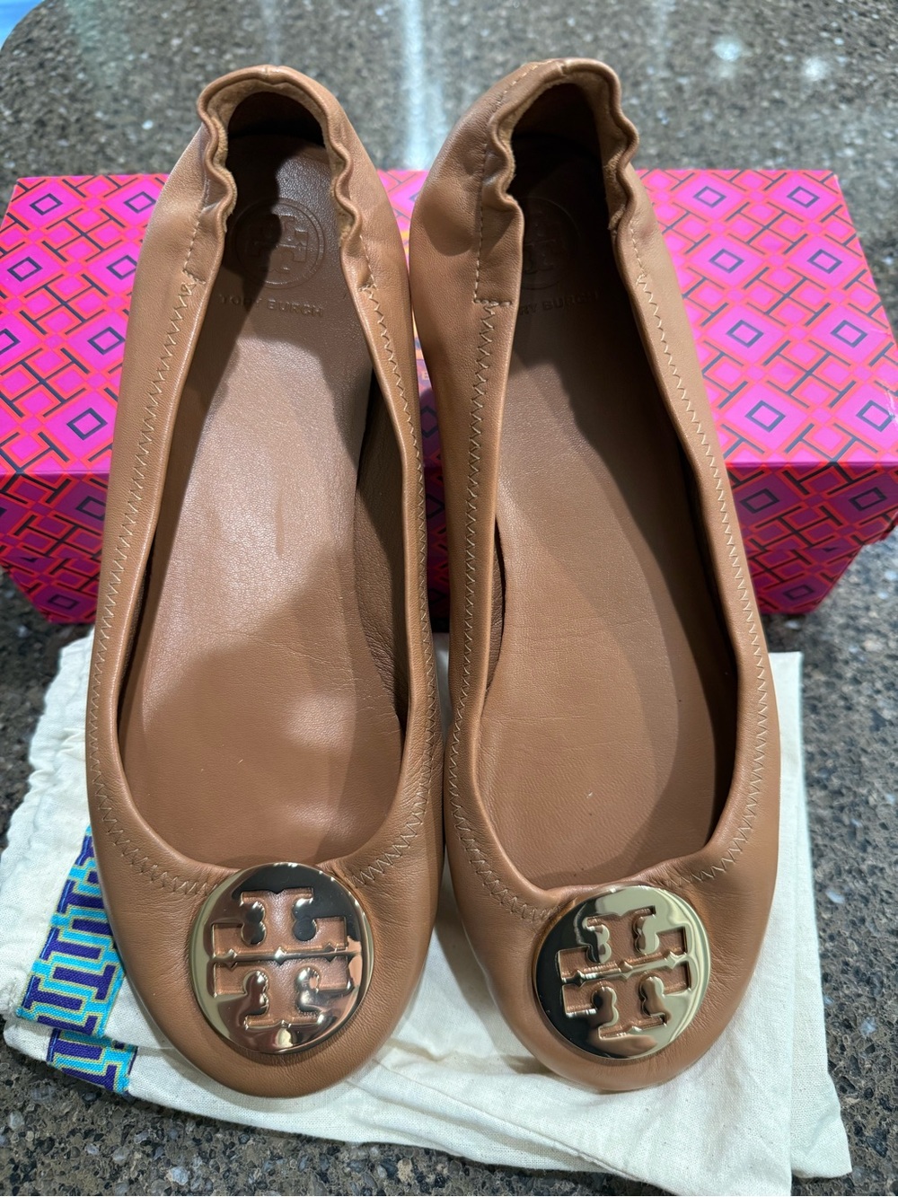 Tory Burch  Minnie Travel  Ballet Flats